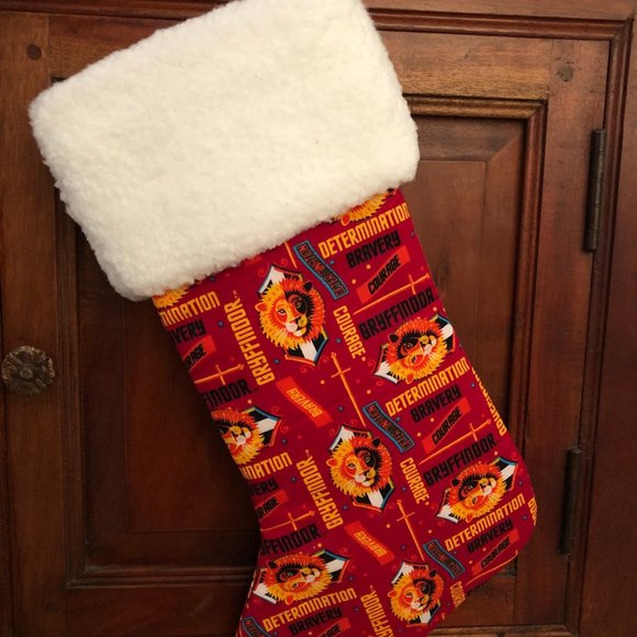 Set of 4 Harry Potter Houses Christmas Holiday Stockings - Picture 4 of 6